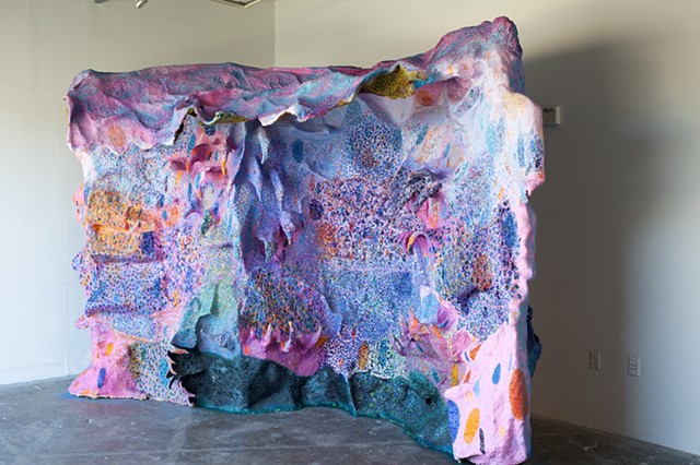 sculptural painting