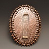 Blister Beetle Brooch (back)