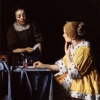 Woman with a Maid, Restored    