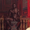 Odalisque with Slave, Restored (Detail)