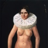 Young Woman with a Razored Ruff, Restored    