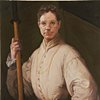 Jeffrey Deitch as Jacopo Da Pontormos Halberdier (Francesco Guardi?)