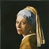 Melva Bucksbaum as Woman with a Pearl Earring    