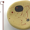 Green Bowl with Red Lines (oh, and black circles)