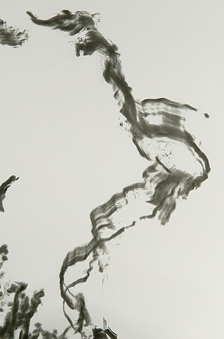 John M. Adams Abstract  graphite drawing Washington DC Arlington VA