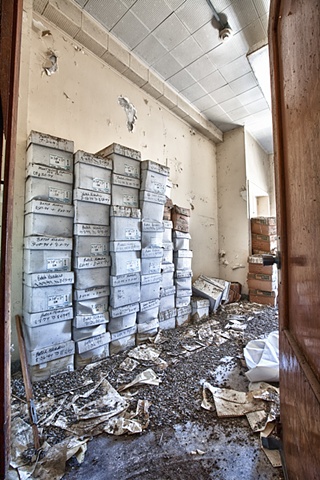 urban decay photography urbex beautiful deconstruction hospital Gary