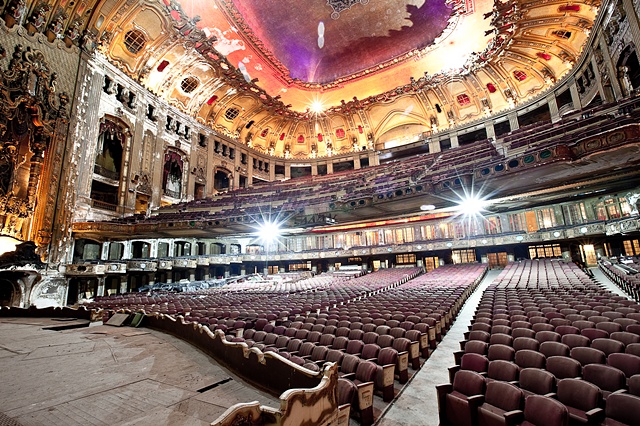 urban decay photography urbex beautiful deconstruction uptown theater chicago 
