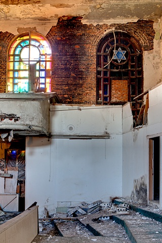 urban decay photography urbex beautiful deconstruction synagogue chicago 