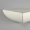 Triangle Shelf White