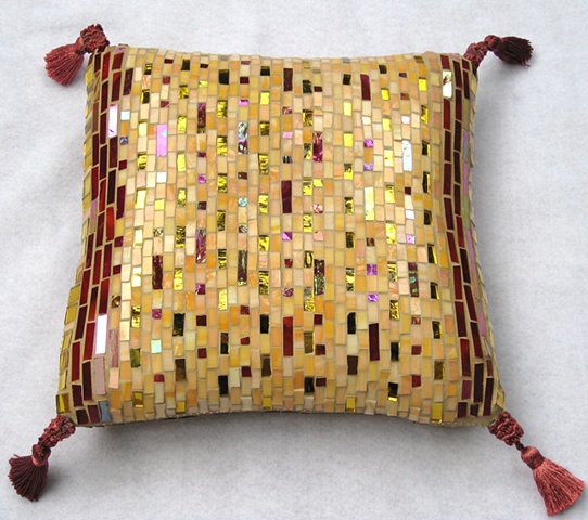 Sweet Deception - Mosaic pillow (back)