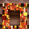Completed student frame - Grazyna