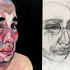 Naked 
*diptych