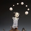 having already mastered the art of juggling in motion, they knew she was destined for greatness