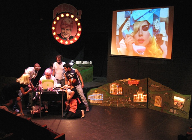 Landless Theatre Company's Production of Perez Hilton Saves the Universe or At Least The Greater Los Angeles Area @ the DCAC