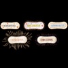 Birth Control Series, named as embroidered individually