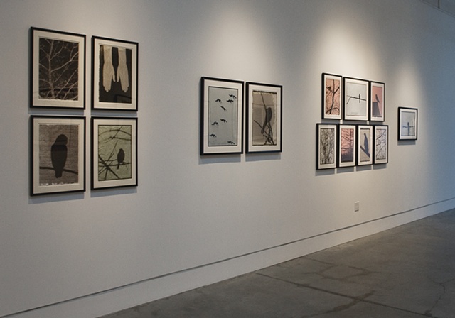 "Tell Me Again, the World Will Be Beautiful"
Page Bond Gallery, October 2010
installation view, west wall