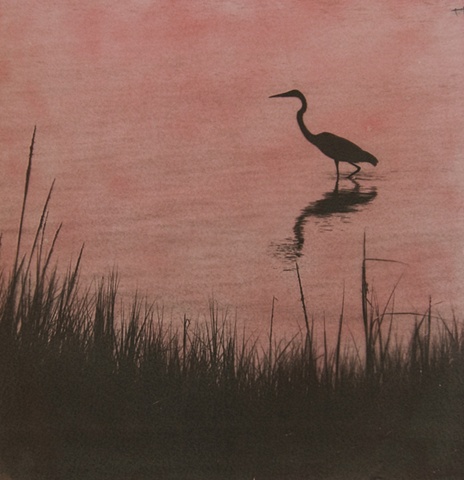 Morning starts at first light, light starts at pink