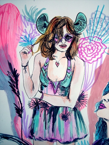 Flaunt Magazine Cover Art