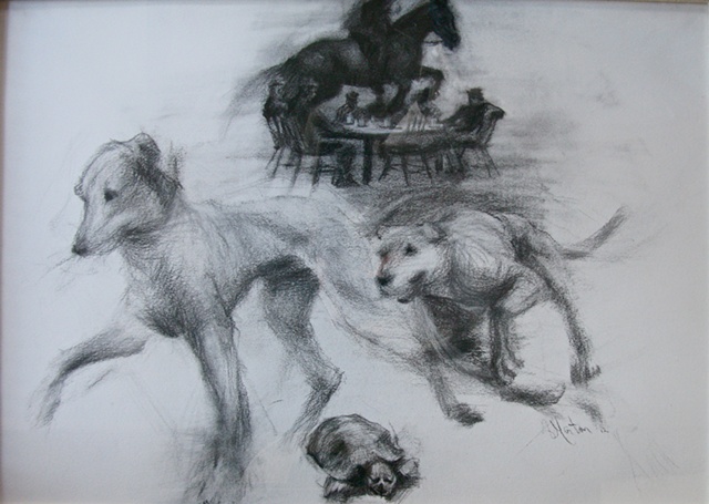 Turtle Herders

"Pony Sails and Fox Bucks"
Red Raven Art Company
Lancaster, PA
Feb.2012