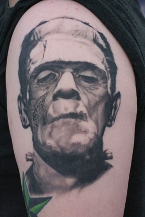 bill byers tattoos frankenstein bill byers tattoos frankenstein
