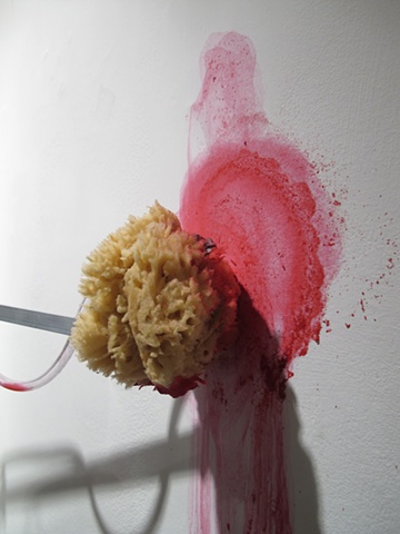 Mark Porter, kinetic sculpture, drawing machine, Territorial Marker