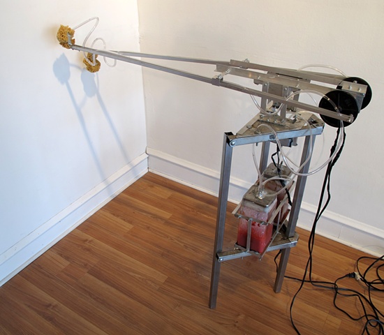 Mark Porter kinetic sculpture, kinetic sculpture, Mark Porter, performative sculpture, found objects, chicago, machine, kinetic mechanical sculpture
