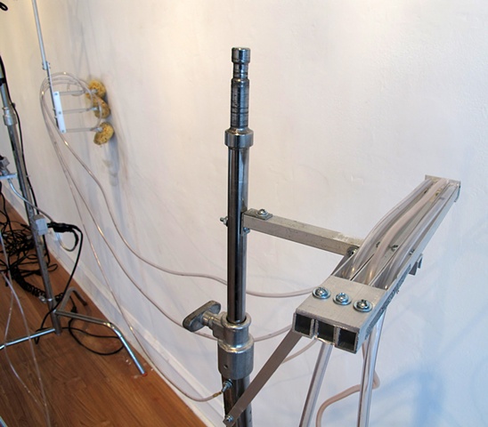 Mark Porter kinetic sculpture, kinetic sculpture, Mark Porter, performative sculpture, found objects, chicago, machine, kinetic mechanical sculpture