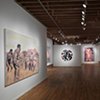 Shot of 'May Flowers' solo show at Linda Warren Gallery 