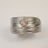 white gold and topaz engagement ring