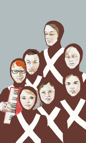 Portrait of Arcade Fire