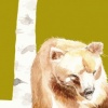 Like A Bear Knitting silkscreen print