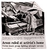 David Boyle, Arson article