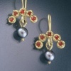 Peacock Earrings