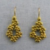Chain of Flowers Droplet Earrings