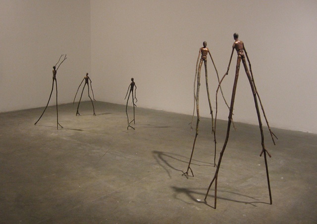 as i came upon a clearing (installation view)