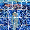 The Vessel, Gouache on Cigarette Paper, 34 x 40in, 2009