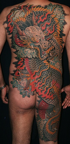 Dragon Backpiece Tattoo / Tatuagem Dragao 