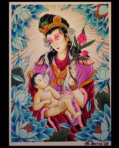 This painting was made for Golden