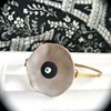 SOPHISTICATE Black and White Modern Poppy Bracelet
