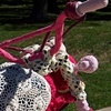 HAND KNIT MOTORCYCLE COZY 