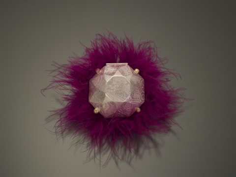 Glamour Gem Locket Brooch