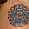 tribal/mayan sun