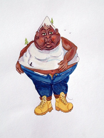 You should swell up like a moutain!