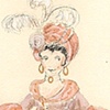 Katerina in costume for "The Abduction from the Seraglio"
