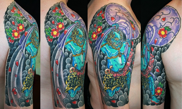 Fujin "wind god" healed