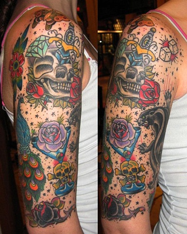 traditional half sleeve