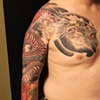 Arm and chest