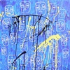 Bright Blue Onlookers