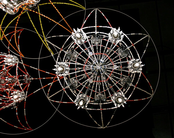 Trinity (detail of Grandma's mandala)
