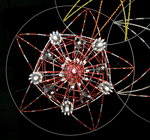 Trinity (detail of Bubbles's Mandala